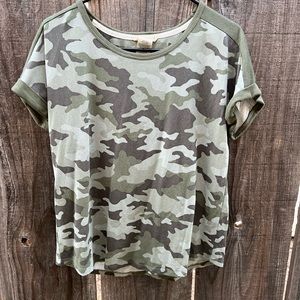 Lucky Brand super soft camo tee